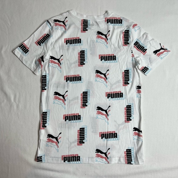 Boys Puma Short Sleeve Tee - Picture 2 of 2